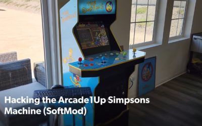 How I Hacked the Arcade1Up Simpsons Machine (Softmod) to Play 1,000s of Games